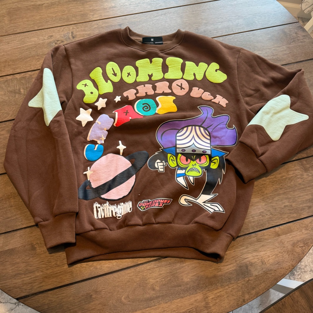 Civil Regime Powerpuff Girls Pullover Sweatshirt